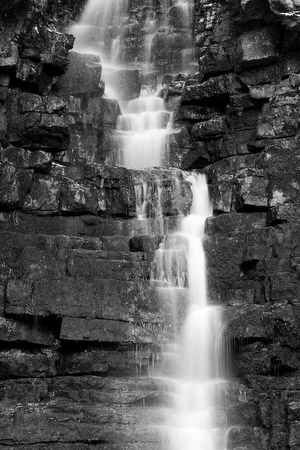 Taking Small Steps - Mill Gill near Askrigg, Wensleydale