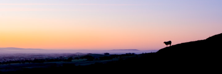 Solitude - Sunrise at Malhamdale