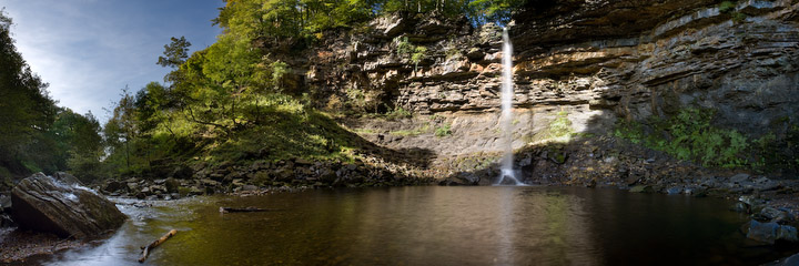 Autumn Hardraw - Hardraw Force in gentle autumn flow