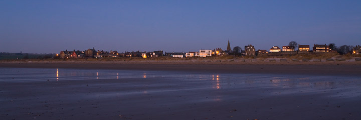 Good Morning Alnmouth - Sunrise reflections at Alnmouth, Northumberland