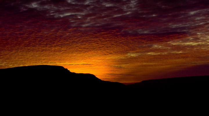 The Land Awakens - Sunrise over Wensleydale from Askrigg Common