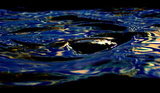 Reflections in Water I (Cool Blue) - 